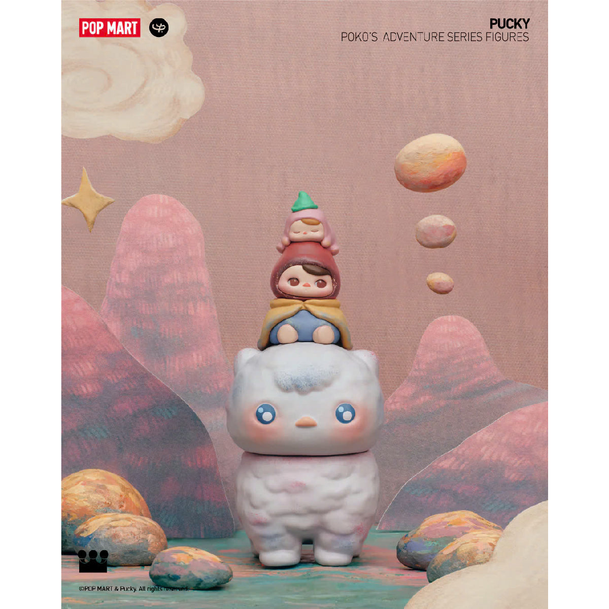 Mô Hình Pucky Poko's Adventure Series Figures POP MART 6931571006150