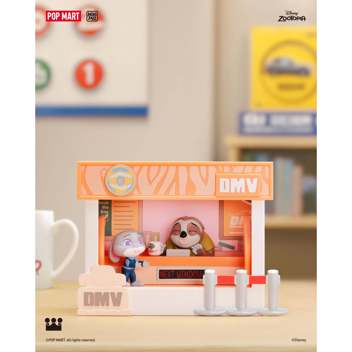 Mô Hình Zootopia Highlight Moment Series Scene Sets POP MART 6931571036003