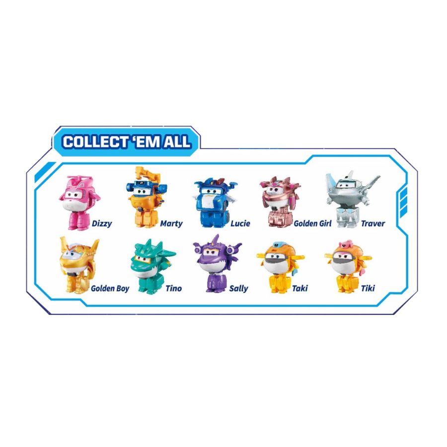 Robot Biến Hình Cỡ Nhỏ Khủng Long Lốc Xoáy Sally SUPERWINGS YW780064