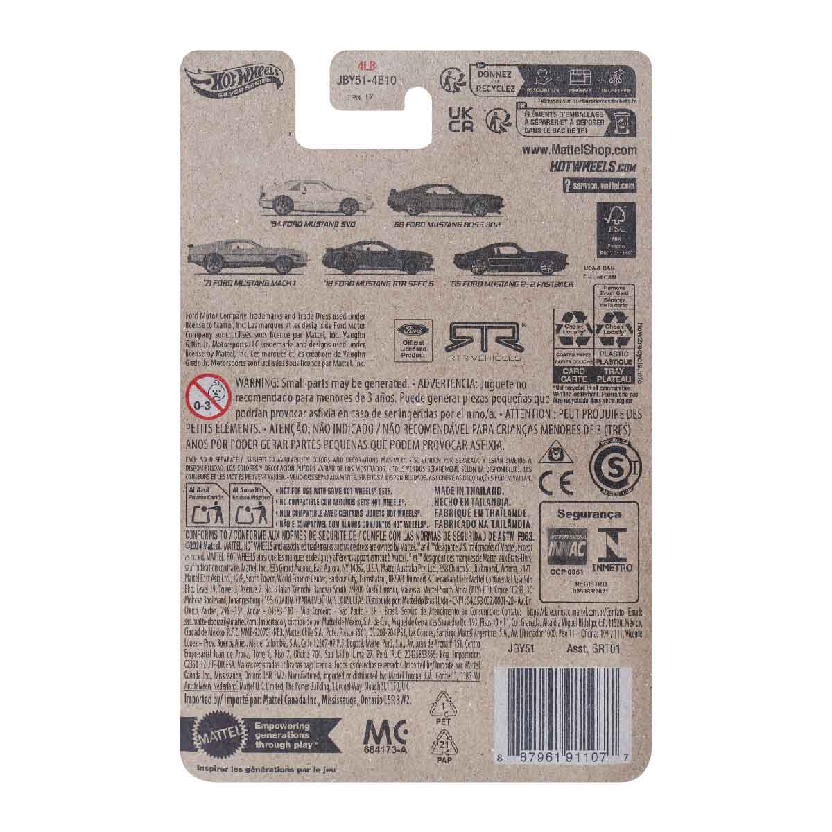 Đồ Chơi Siêu Xe Celebrations '69 Ford Mustang Boss HOT WHEELS GRT01