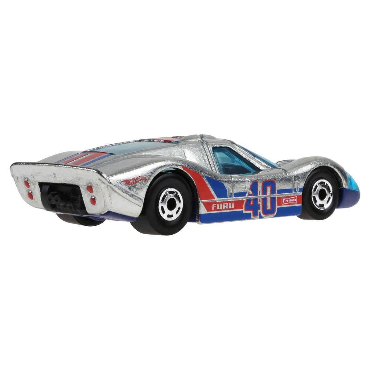 Đồ Chơi Siêu Xe Hot Ones - 1967 Ford GT40 MK.IV HOT WHEELS JBY68