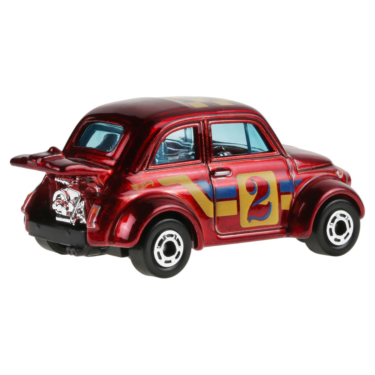 Đồ Chơi Siêu Xe Hot Ones - 60S Fiat 500D Modificado HOT WHEELS JBY68