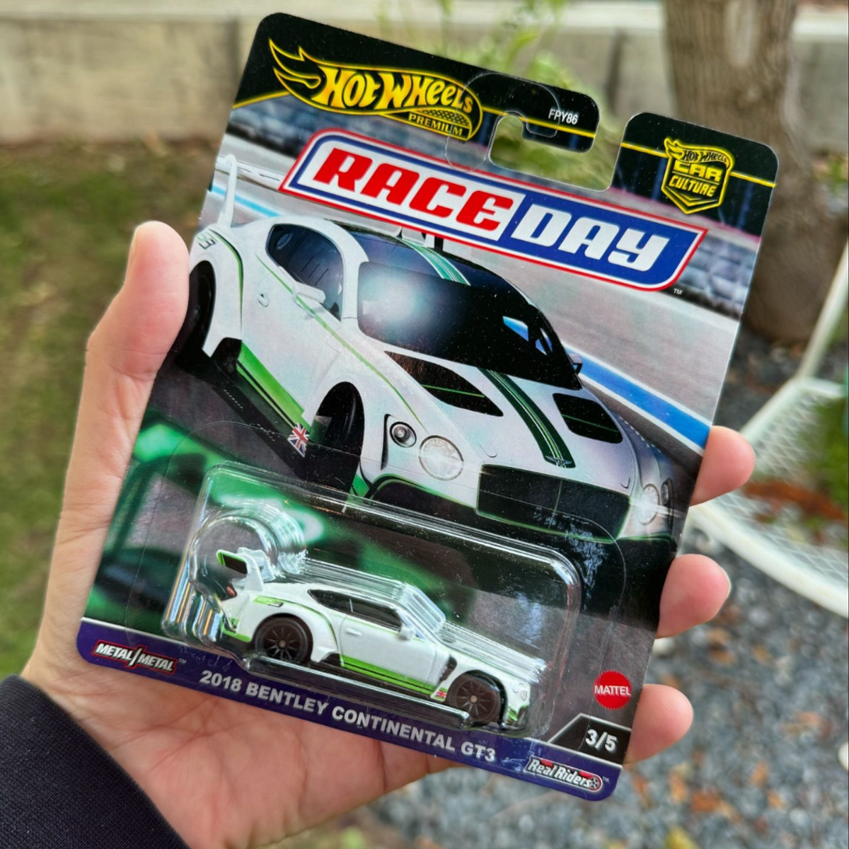 Siêu Xe Sang Trọng 2018 Bentley Continental Gt3 HOT WHEELS FPY86