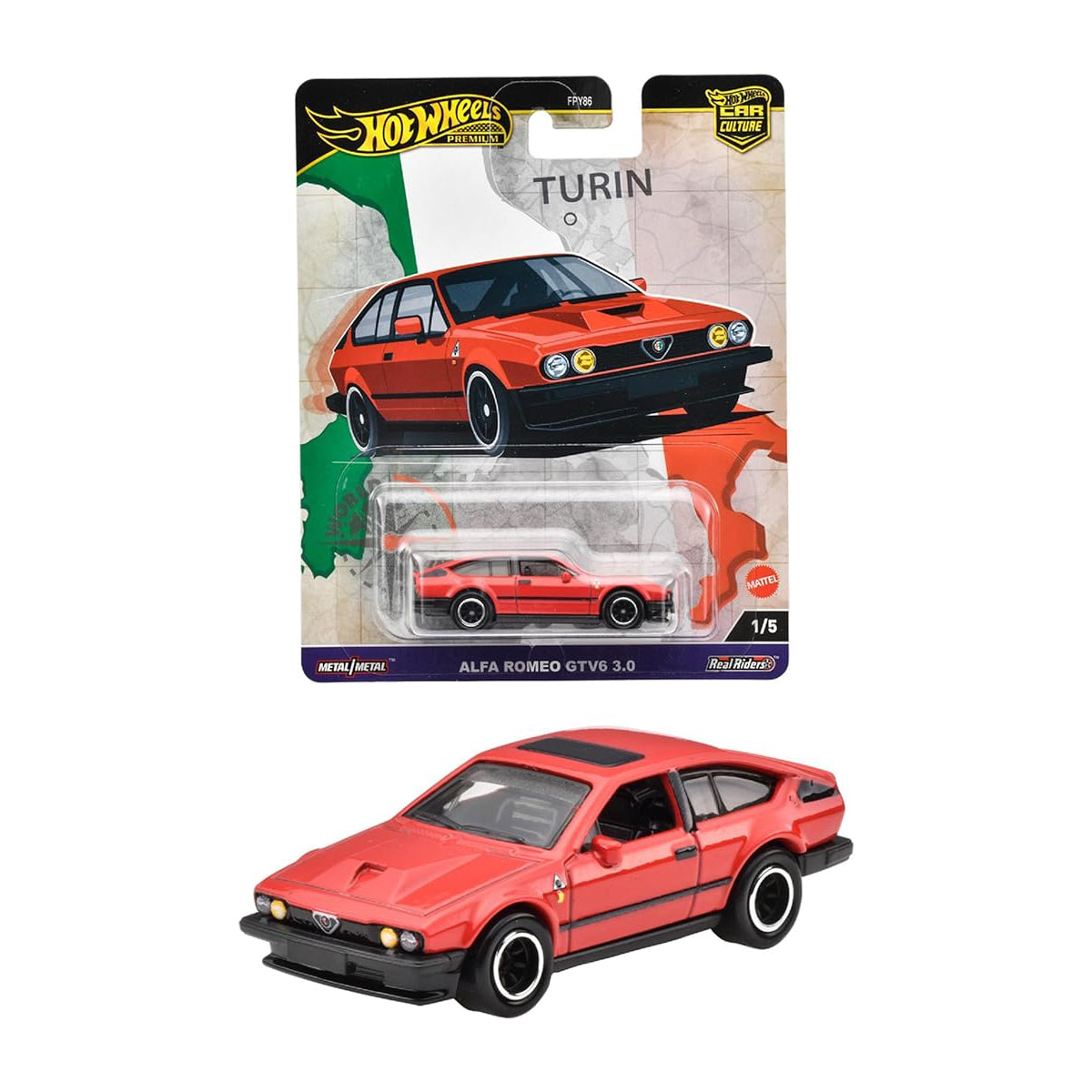 Siêu Xe Sang Trọng ALFA ROMEO GTV 6 3.0 Hot Wheels FPY86