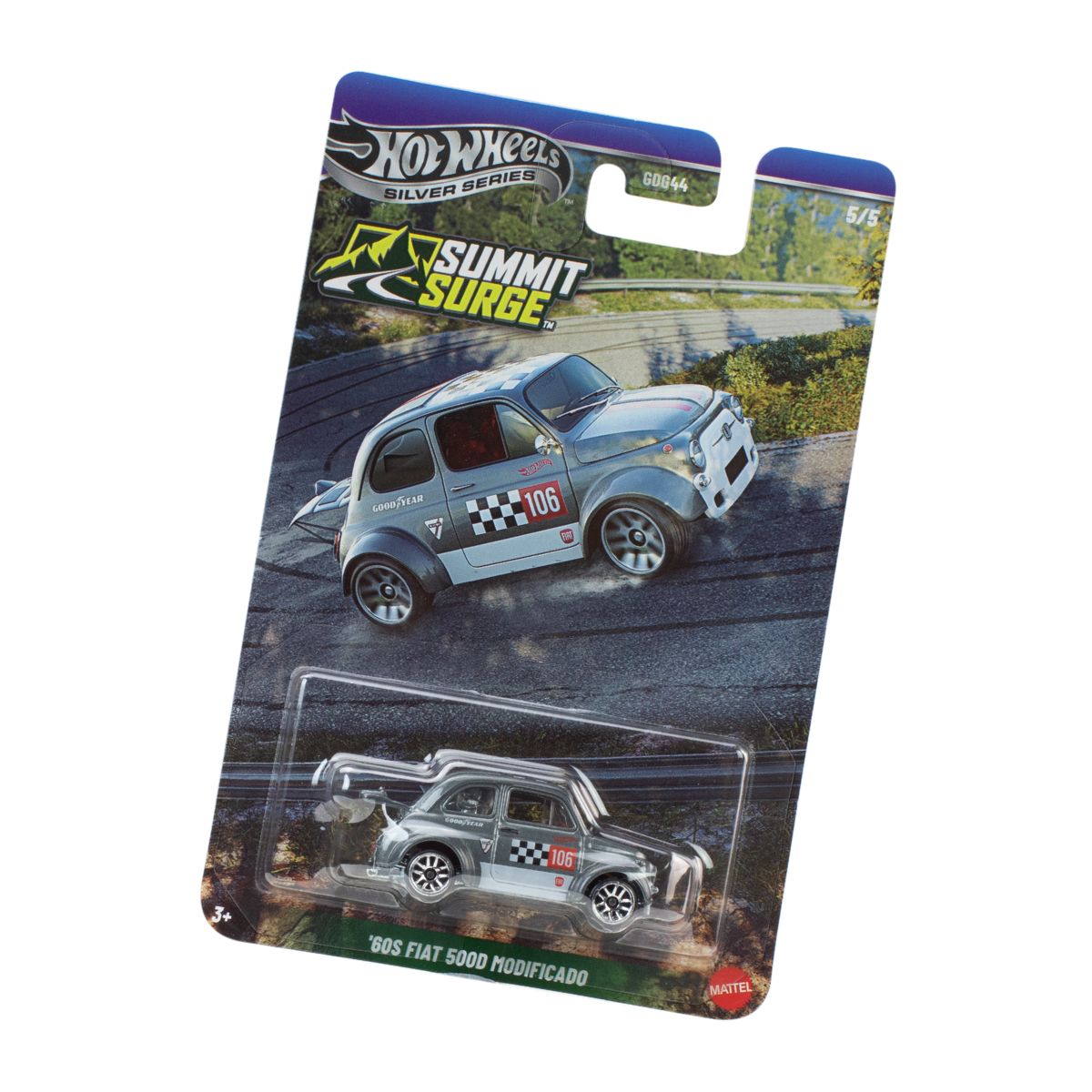 Đồ Chơi Siêu Xe Thể Thao 60s Fiat 500d Modificado HOT WHEELS GDG44