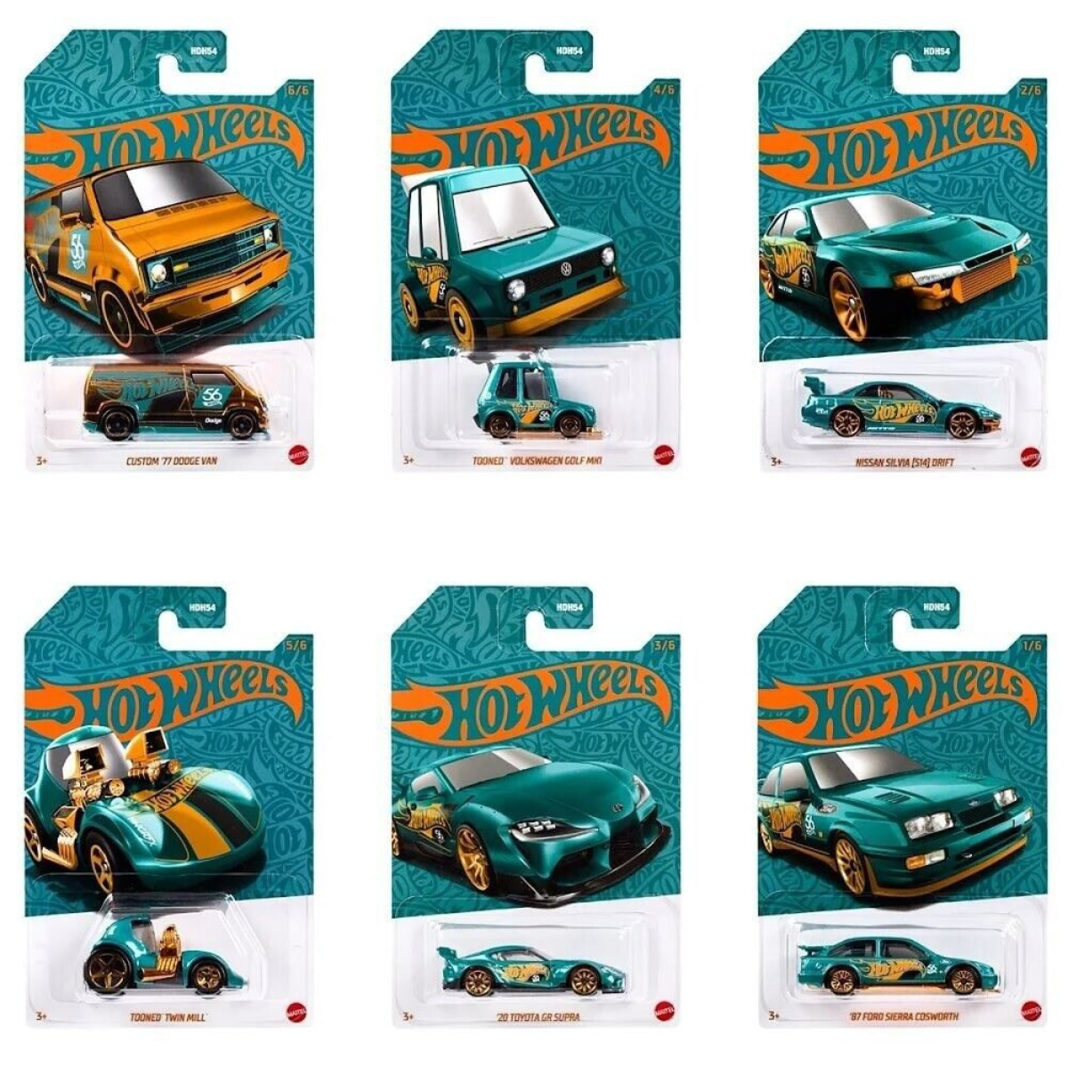 Đồ Chơi Siêu Xe Phiên Bản Ngọc Trai - TOONED TWIN MILL Hot Wheels HDH54/HVX08