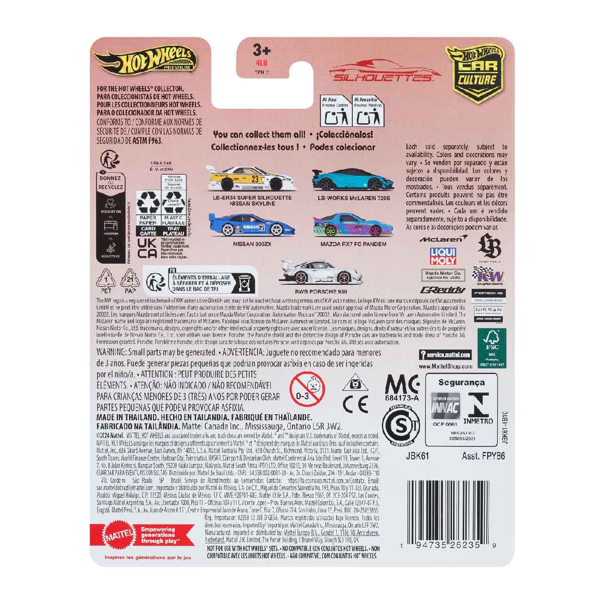 Đồ Chơi Siêu Xe Sang Trọng Nissan 300ZX Imsa Gts HOT WHEELS FPY86