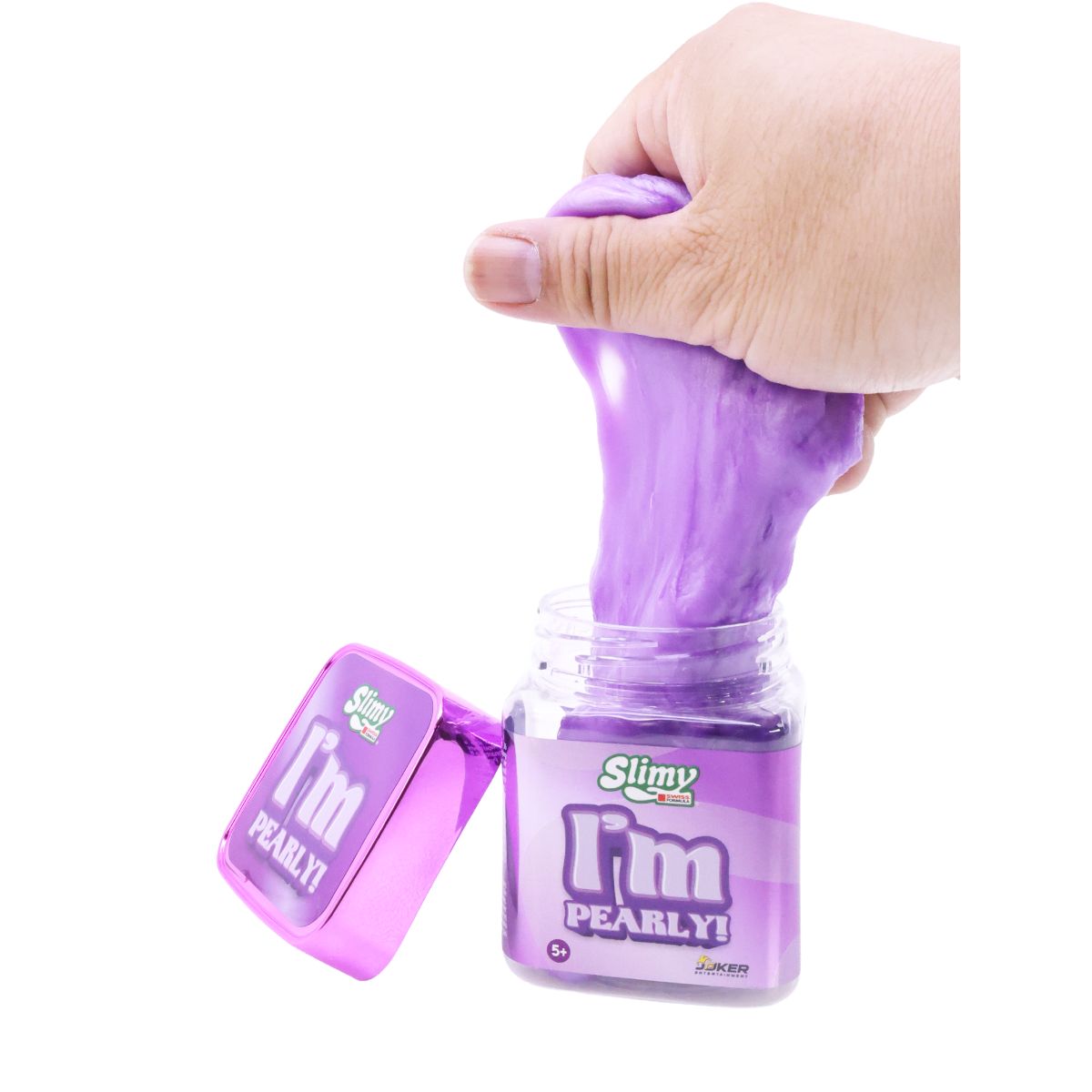 Đồ Chơi Slime Ánh Kim Tím Lấp Lánh_220gr SLIMY 20280630/32158/PP