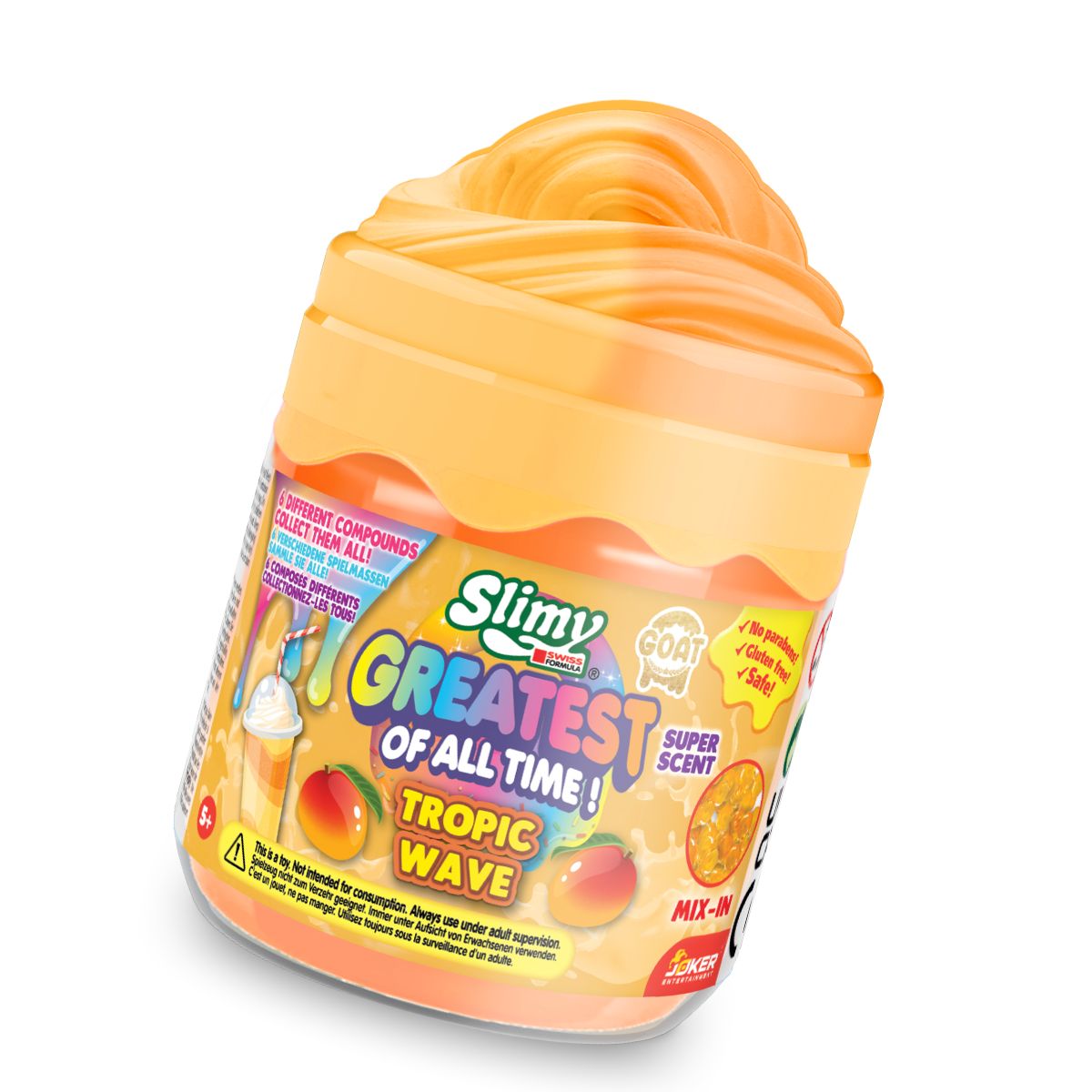 Đồ Chơi Slimy Goat Vui Nhộn Cam Trái Cây_250gr SLIMY 20280630/32286/OR