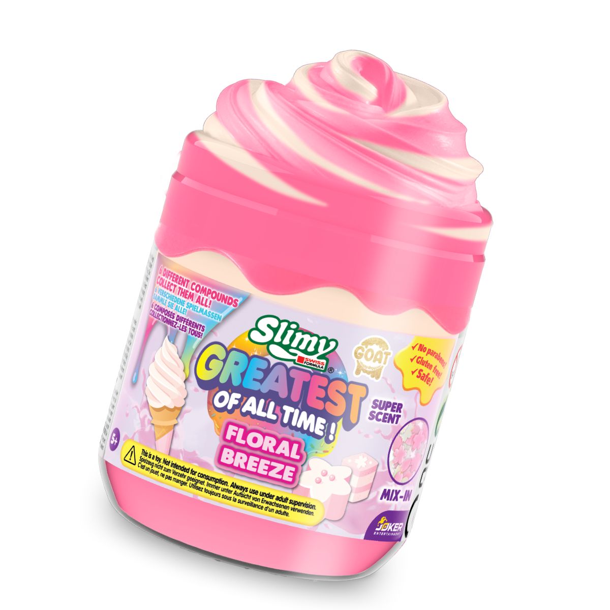 Đồ Chơi Slimy Goat Vui Nhộn Hồng Kem Lạnh_250gr SLIMY 20280630/32286/PK