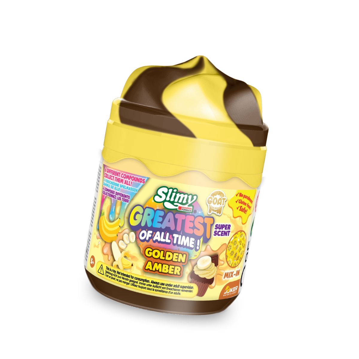 Đồ Chơi Slimy Goat Vui Nhộn Vàng Nâu Chuối_230gr SLIMY 20271231/32286/YE-BR