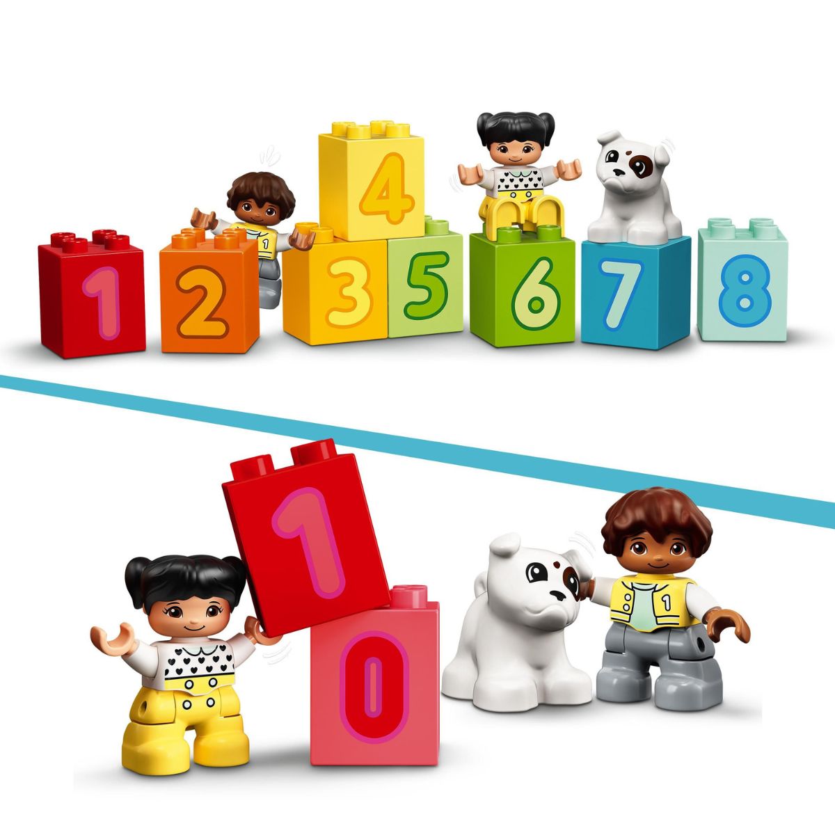 Đồ Chơi Lắp Ráp Tàu Lửa Học Đếm Số LEGO DUPLO 10954