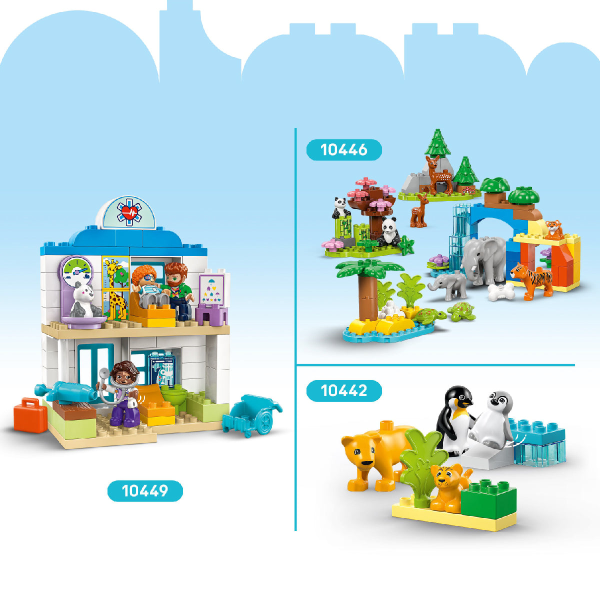 Đồ Chơi Lắp Ráp Xe Cứu Thương & Tài Xế LEGO DUPLO 10447