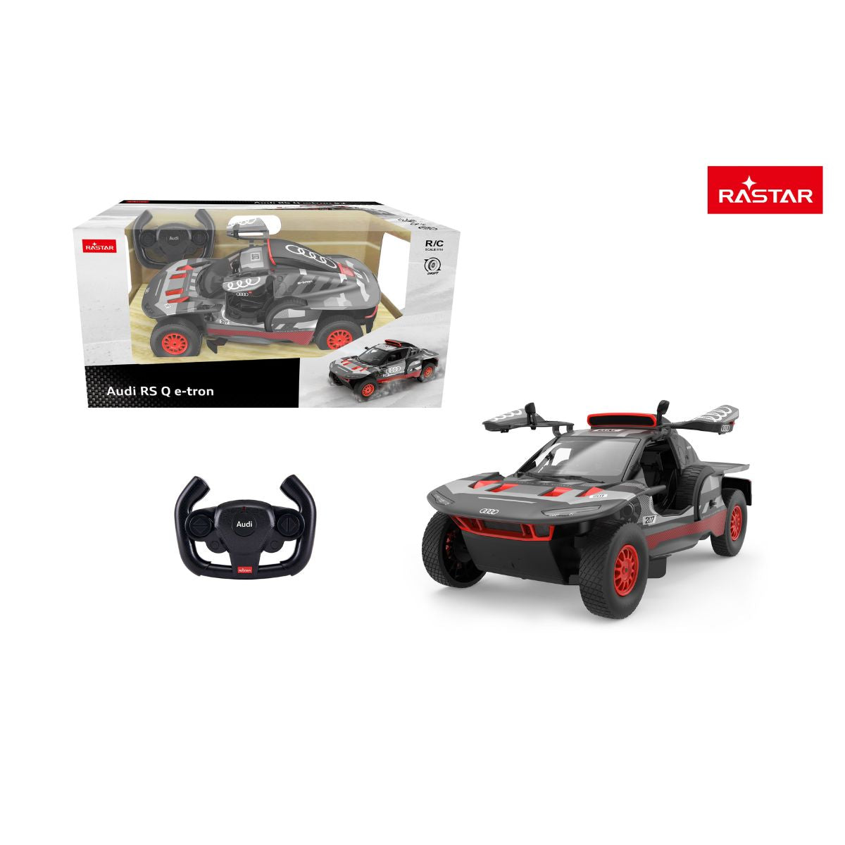 Đồ Chơi Xe Điều Khiển 1:14 Audi RS Q E-Tron RASTAR R92200