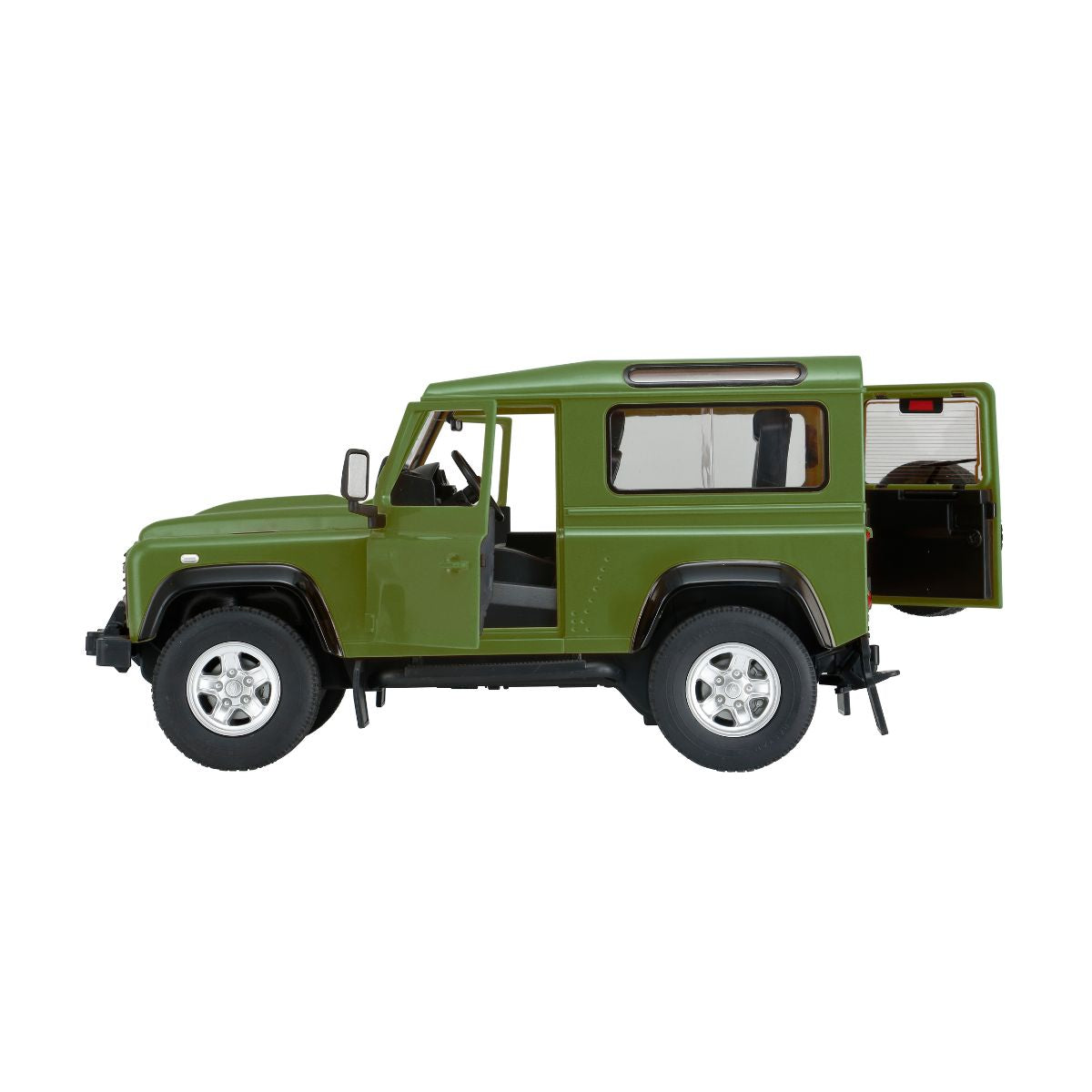 Xe Điều Khiển 1:14 Land Rover Defender Mở Được Cửa Xanh Lá RASTAR R78400