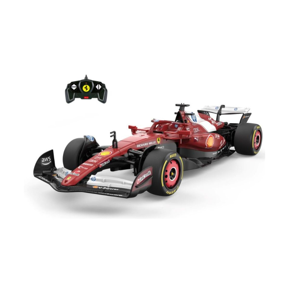 Đồ Chơi Xe Điều Khiển 1:18 Ferrari SF-25 Đỏ RASTAR R10450