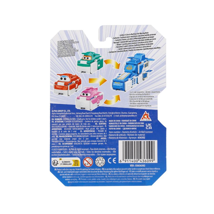 Xe Dizzy Khéo Léo Biến Hình Tàu Bay Superwings SUPERWINGS EU636302