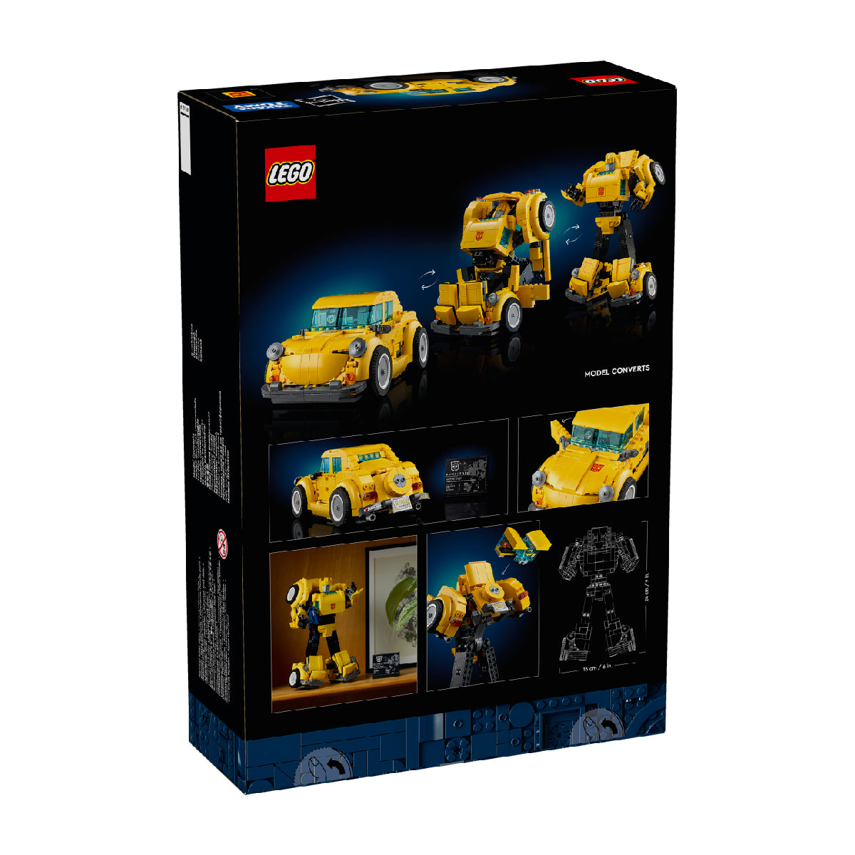 Xe Đua Biến Hình Transformer BumbleBee LEGO ADULTS 10338 (950 chi tiết)