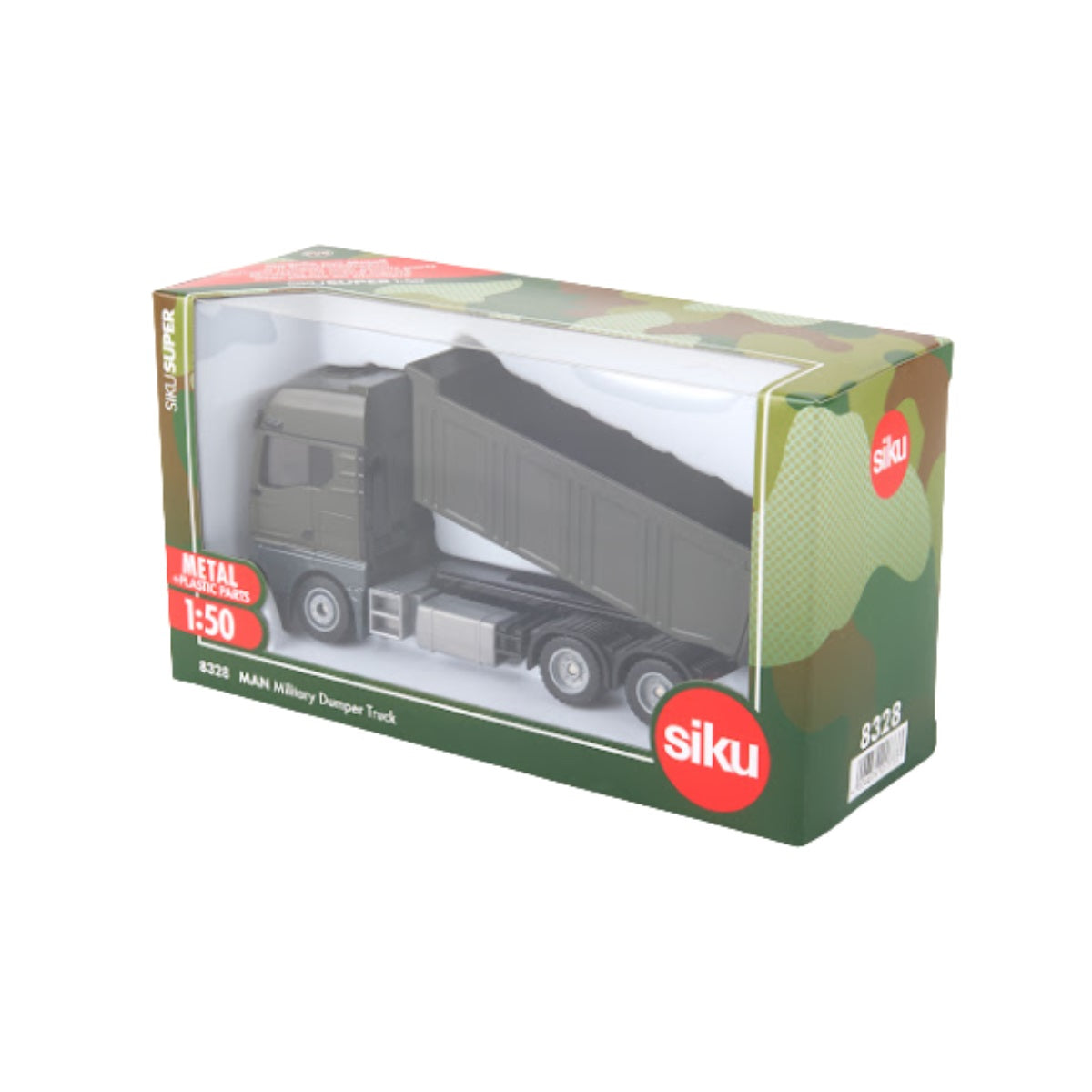 Đồ Chơi Mô Hình Xe Tải Ben MAN Chiến Đấu SIKU 8328