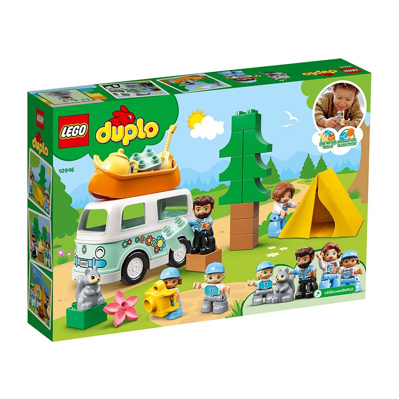 Đồ Chơi Lắp Ráp Chuyến Phiêu Lưu Cắm Trại Gia Đình LEGO DUPLO 10946