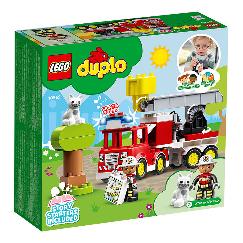 Đồ Chơi Lắp Ráp Xe Cứu Hỏa LEGO DUPLO 10969