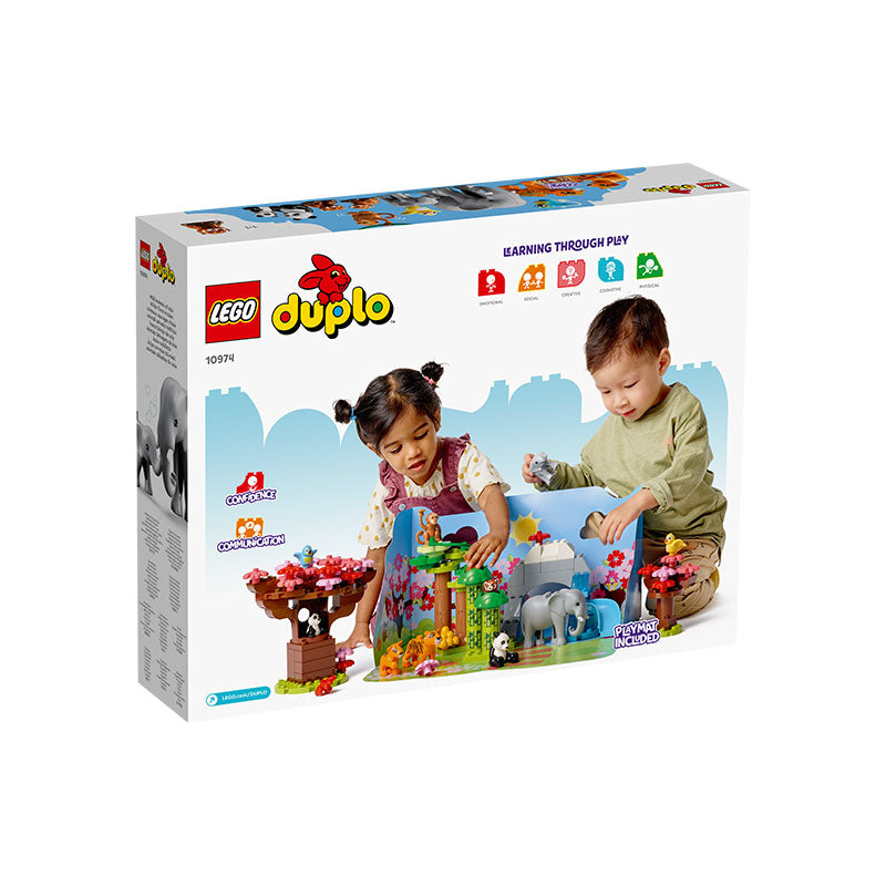 Đồ Chơi Lắp Ráp Khám Phá Thế Giới Động Vật Châu Á LEGO DUPLO 10974