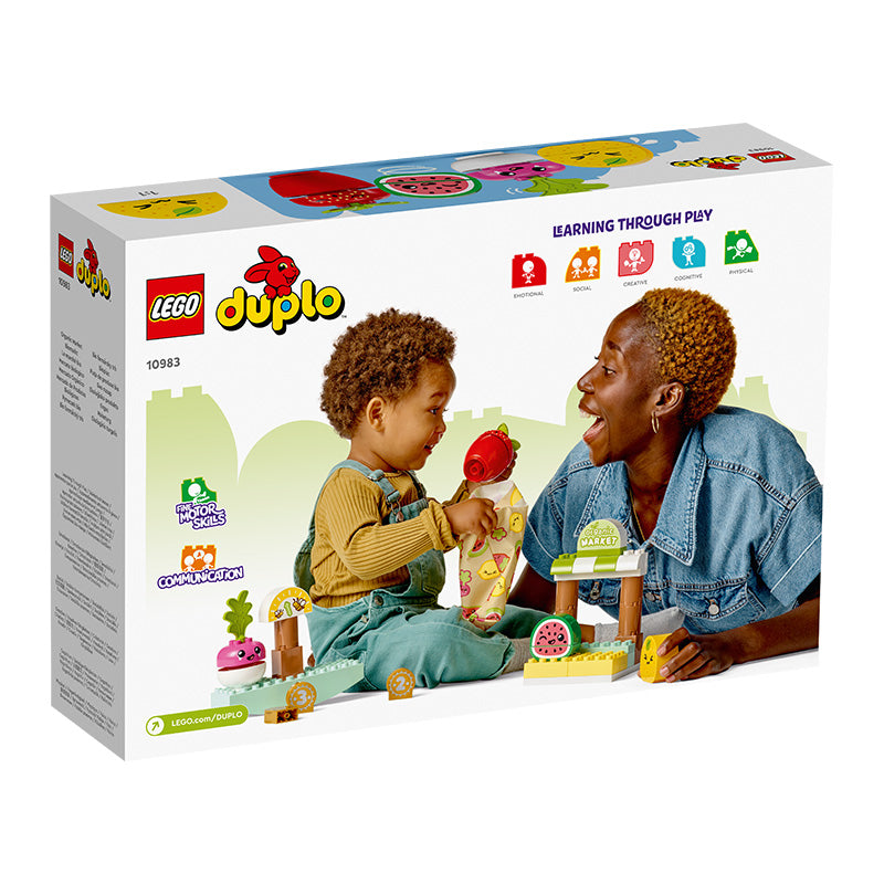 LEGO DUPLO 10983 Organic Vegetable Market Assembling Toy