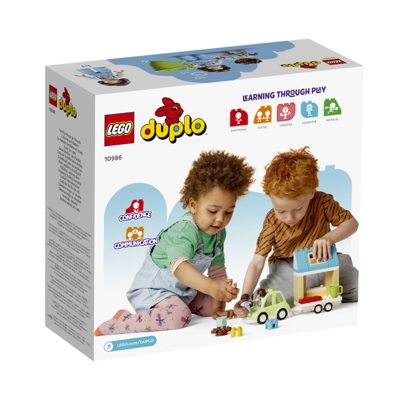 Đồ Chơi Lắp Ráp Ngôi Nhà Di Động Cho Gia Đình LEGO DUPLO 10986