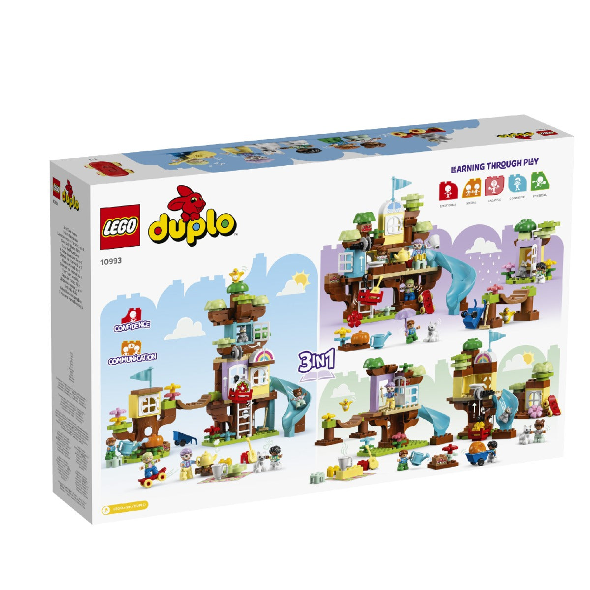 LEGO DUPLO 10993 3-in-1 Tree House Assembly Toy