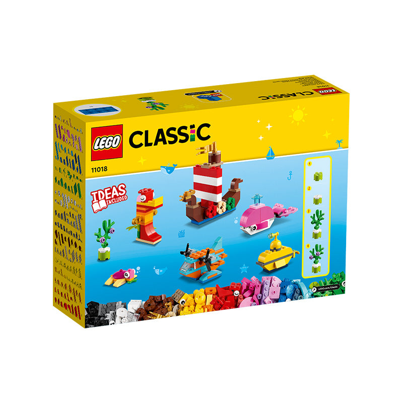 Đồ Chơi Lắp Ráp Hộp Gạch Classic Chủ Đề Đại Dương Sáng Tạo LEGO CLASSIC 11018