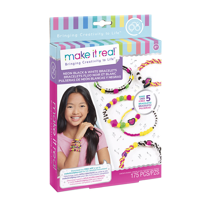 Bộ vòng tay dạ quang sắc màu MAKE IT REAL 1209MIR