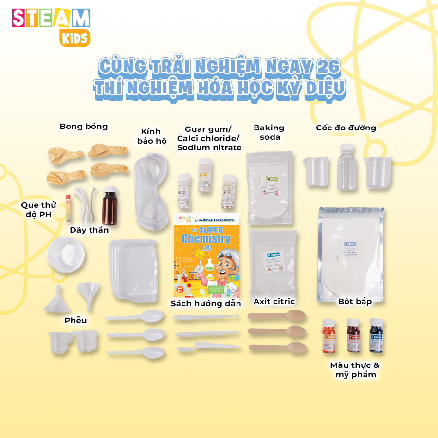Thí Nghiệm 26 Trải Nghiệm Hóa Học Kỳ Diệu STEAM 13059