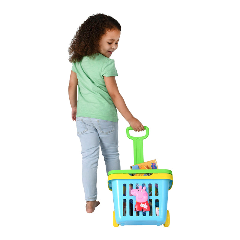 Giỏ kéo siêu thị đa năng có bánh xe của Peppa Pig PEPPA PIG 1684639INF22