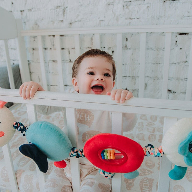 Cloth toy - Funny Ricca worm PEEK A BOO 19HS003PG