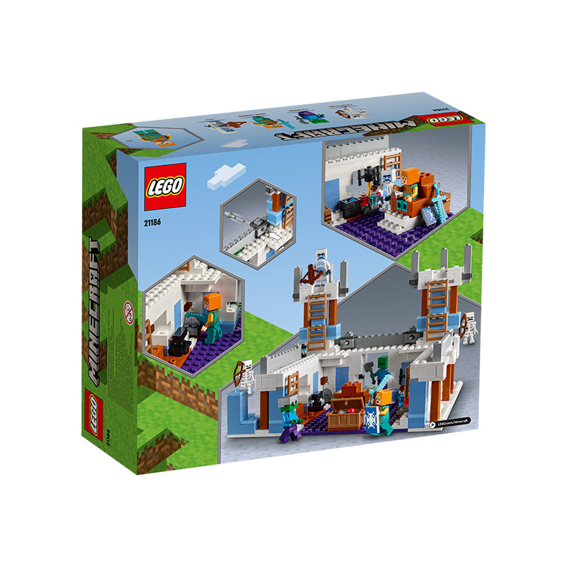 Đồ Chơi Lắp Ráp Pháo Đài Băng LEGO MINECRAFT 21186