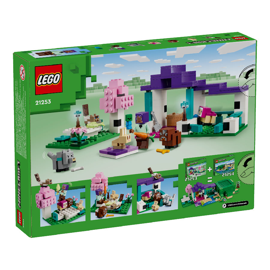 Assembly toy LEGO MINECRAFT 21253 wildlife sanctuary model