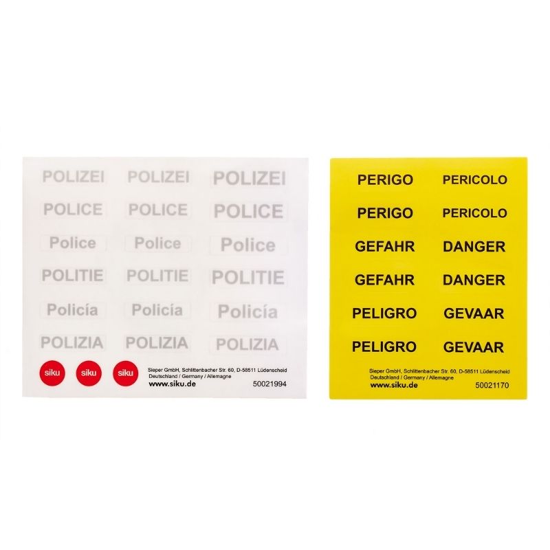 Mercedes-Benz E-Class SIKU 2302 Police Car Model