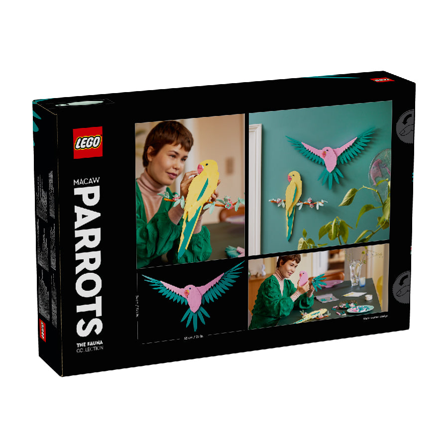LEGO ADULTS 31211 wall-mounted pair of parrots