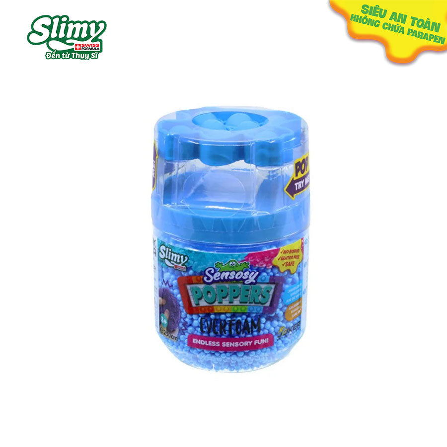 Extremely entertaining Slimy Foam and Pop It creative toy Blue SLIMY 32701
