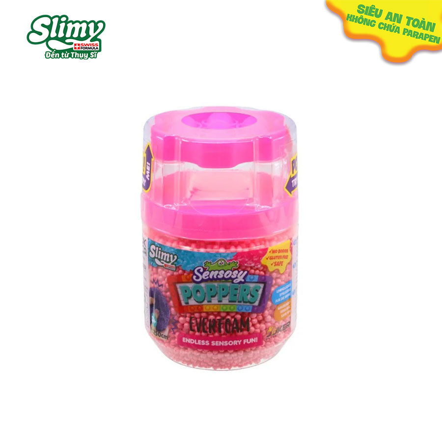 Đồ chơi sáng tạo Slimy Foam và Pop It cực giải trí Đỏ SLIMY 32701