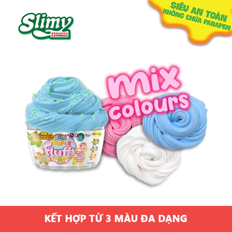 Bánh kem ngọt ngào Super Fluffy Hồng SLIMY 33447