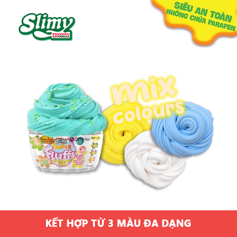 Bánh kem ngọt ngào Super Fluffy Vàng SLIMY 33447