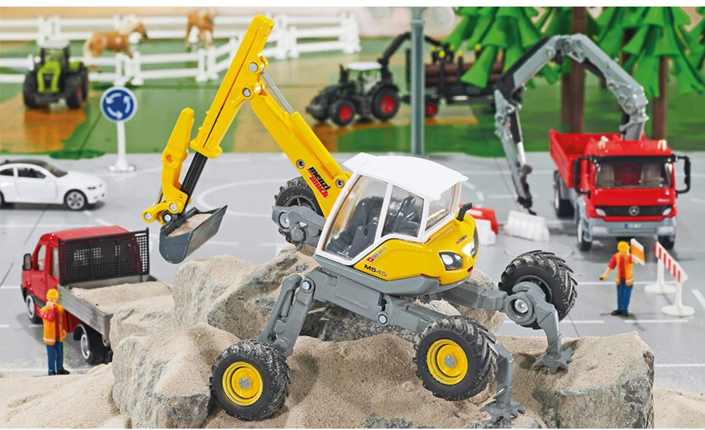 Mô Hình Xe Xúc Vượt Địa Hình SIKU 3548