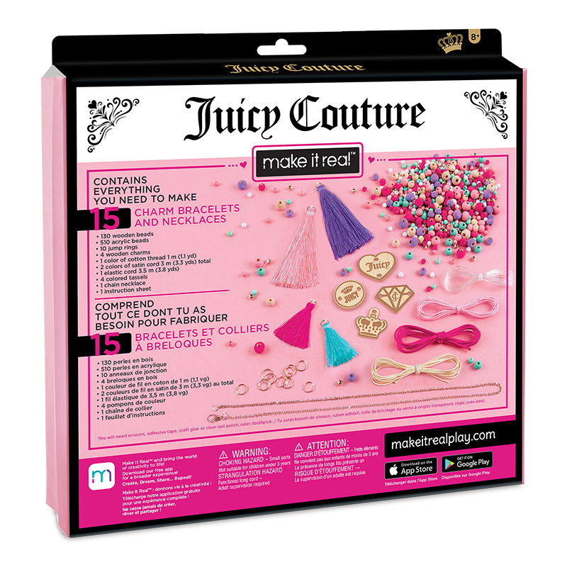 Juicy Couture MAKE IT REAL 4415MIR tassel jewelry design set