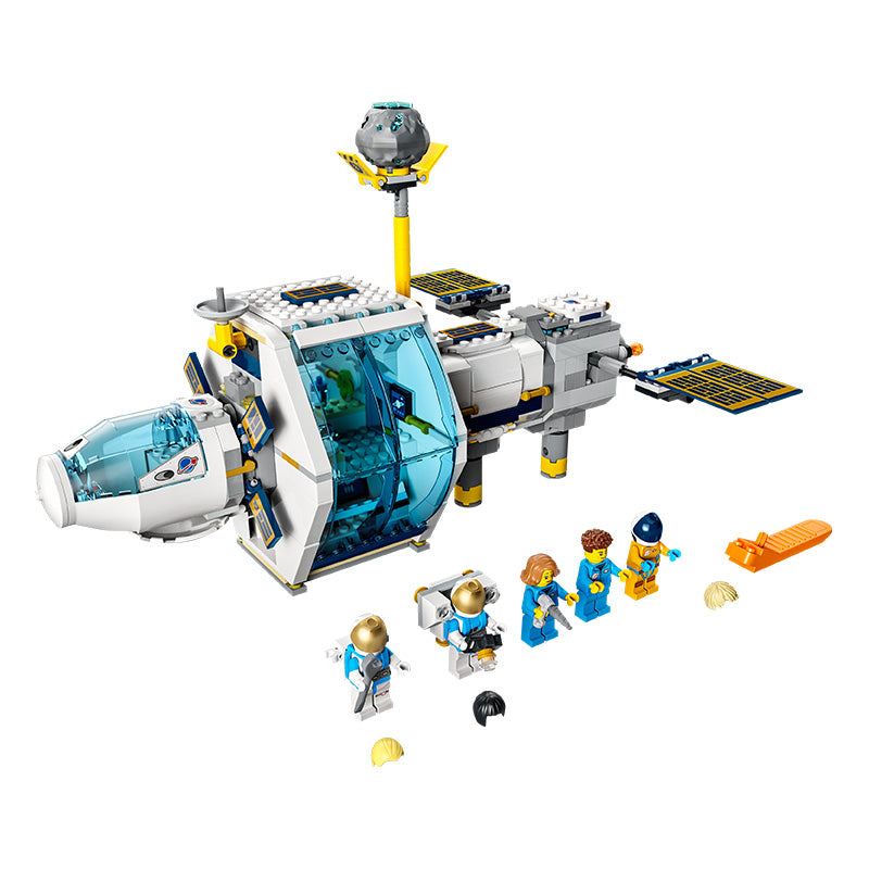 Đồ Chơi Lắp Ráp Trạm Nghiên Cứu Nasa Mặt Trăng LEGO CITY 60349