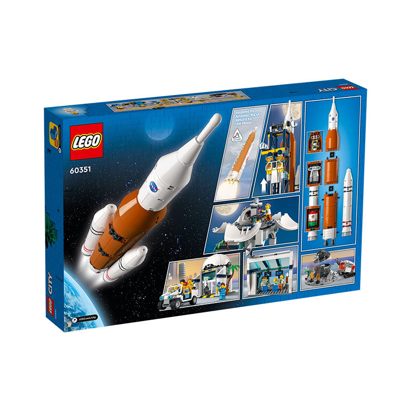 Đồ Chơi Lắp Ráp Trạm Phóng Tên Lửa Nasa LEGO CITY 60351