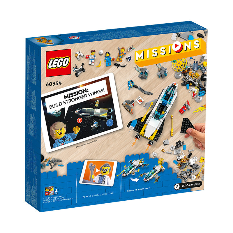 LEGO CITY 60354 Mars Exploration Mission Assembly Toy