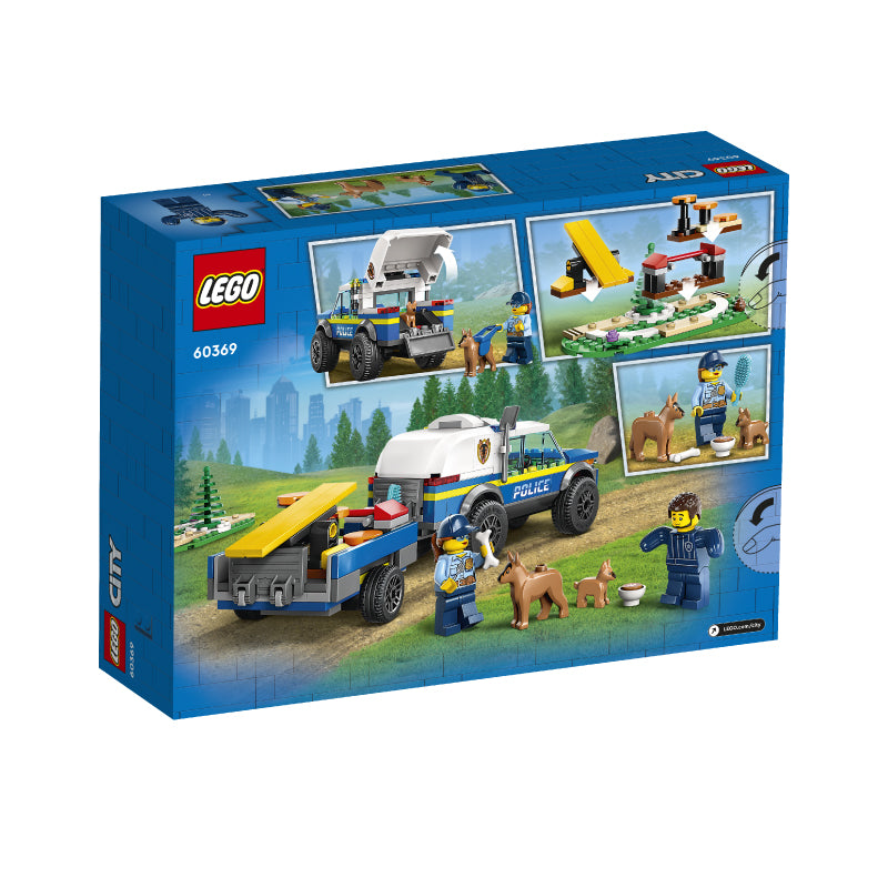 Đồ Chơi Lắp Ráp Xe Huấn Luyện Cảnh Khuyển LEGO CITY 60369