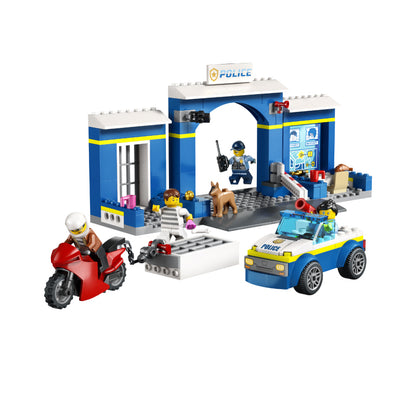 Đồ Chơi Lắp Ráp Trạm Cảnh Sát Truy Bắt Tội Phạm LEGO CITY 60370