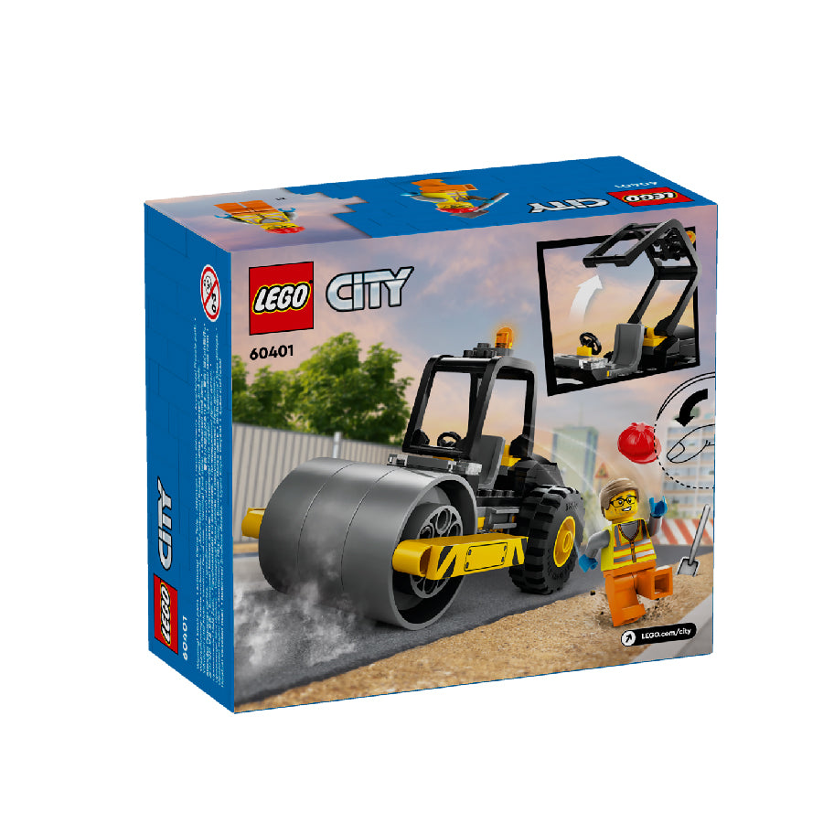 Đồ chơi lắp ráp Xe lu công trình LEGO CITY 60401